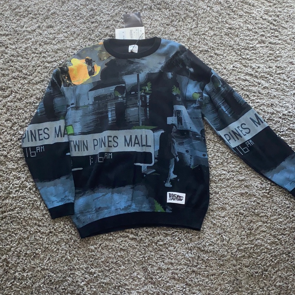 “Back To The Future” Theme ZARA Sweater